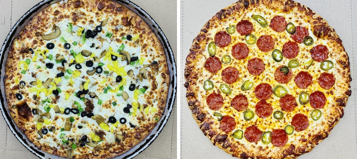SUGGS CREEK PIZZA Menu